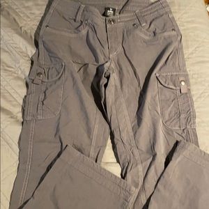 Kuhl cargo pants sz 4 short gray outdoors